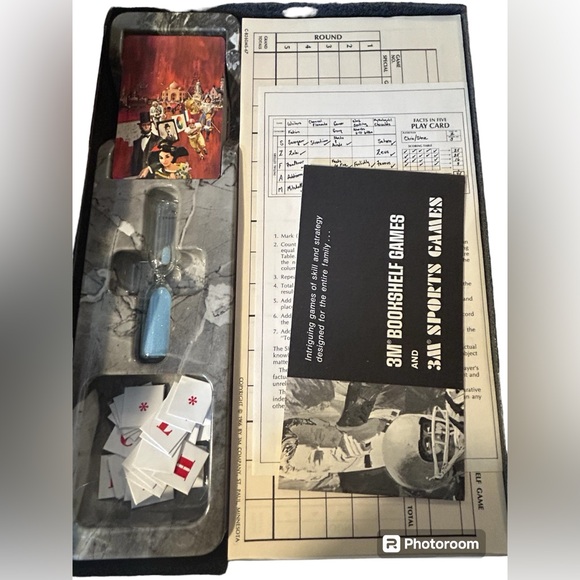 Facts in Five Vintage Game of Knowledge by 3M - Picture 10 of 12